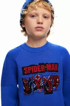 Детская толстовка Desigual SPIDERMAN, синий