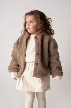 Детская толстовка Donsje Thom Overshirt, коричневый