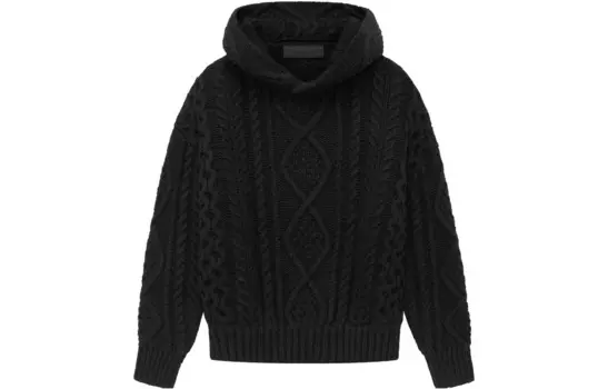 Детская толстовка Fear Of God Essentials, черный
