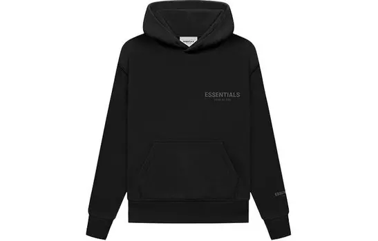 Детская толстовка Fear Of God Essentials, черный