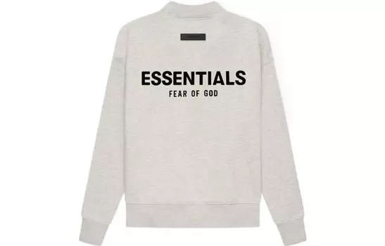 Детская толстовка Fear Of God Essentials, цвет Light Oatmeal