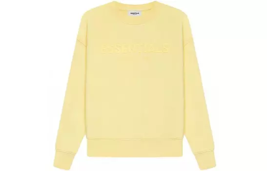 Детская толстовка Fear Of God Essentials, цвет Lemon