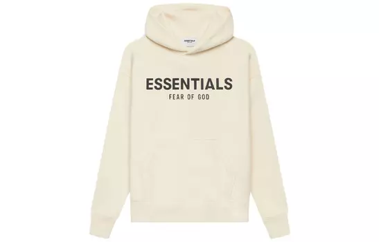 Детская толстовка Fear Of God Essentials, кремовый
