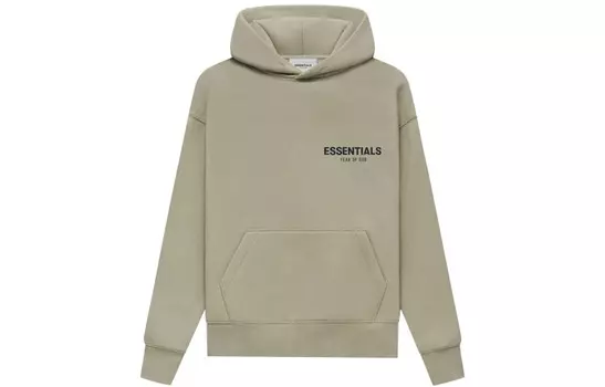 Детская толстовка Fear Of God Essentials, зеленый
