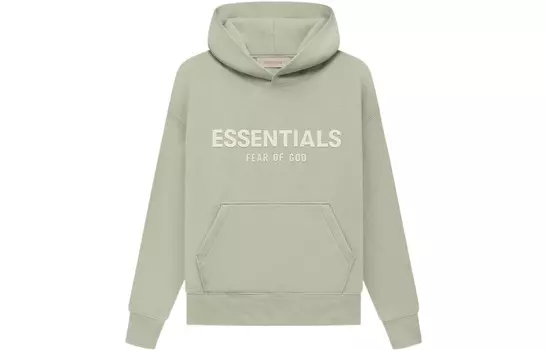 Детская толстовка Fear Of God Essentials, зеленый