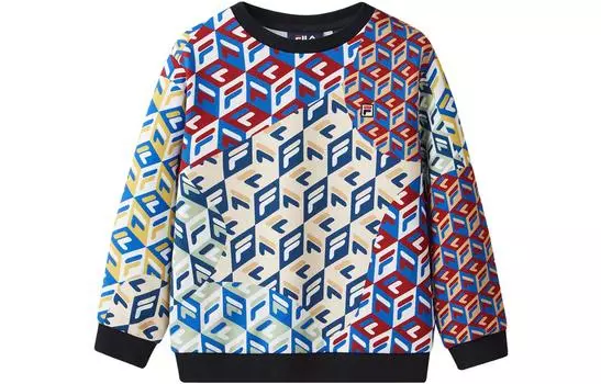 Детская толстовка ФИЛА FILA, цвет Allover Print