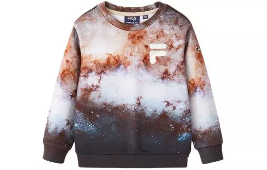 Детская толстовка ФИЛА FILA, цвет Allover Print