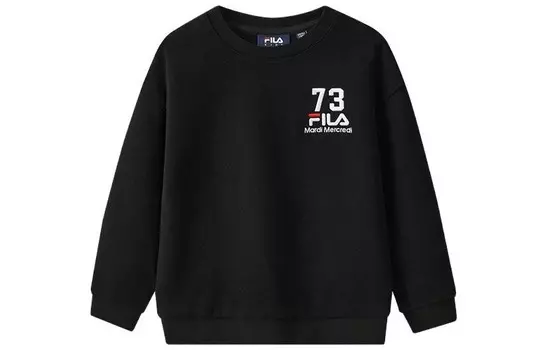 Детская толстовка ФИЛА FILA, цвет Black