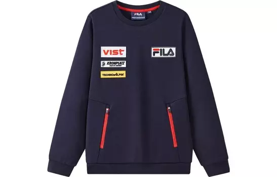 Детская толстовка ФИЛА FILA, цвет Blue