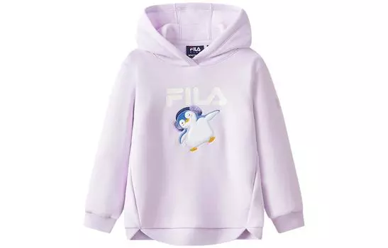 Детская толстовка ФИЛА FILA, цвет Bright purple