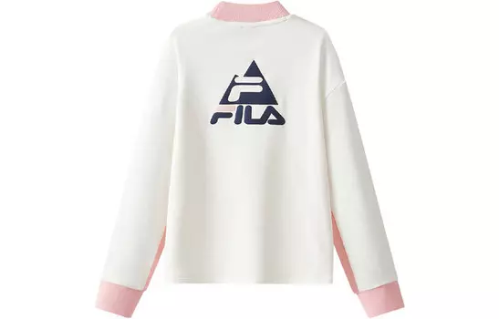 Детская толстовка ФИЛА FILA, цвет Cloud White/Bliss Pink/Green