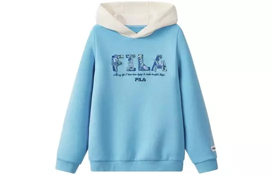 Детская толстовка Fila Kids, цвет Ring focus blue