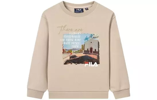 Детская толстовка Fila Kids, хаки