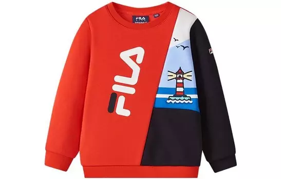 Детская толстовка Fila Kids, красный