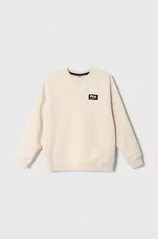 Детская толстовка Fila TRAVETHAL, бежевый