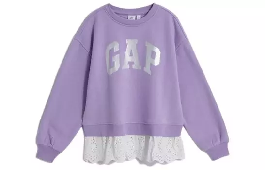 Детская толстовка Gap, фиолетовый