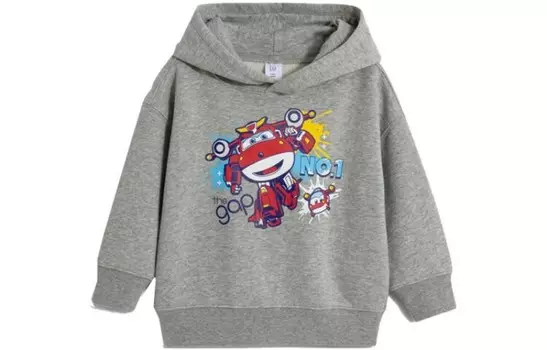 Детская толстовка Gap, светло-серый