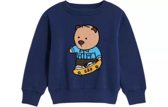 Детская толстовка Gap, темно-синий