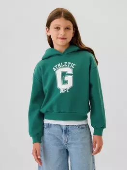 Детская толстовка Gap, зеленый