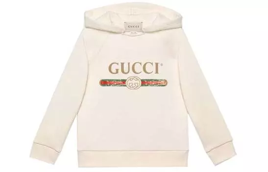 Детская толстовка Gucci, белый
