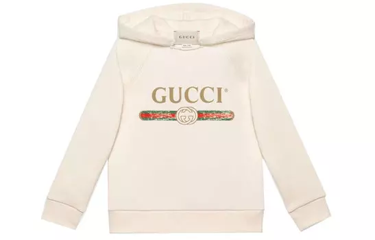 Детская толстовка Gucci, белый