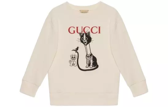Детская толстовка Gucci, белый