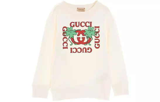 Детская толстовка Gucci, белый