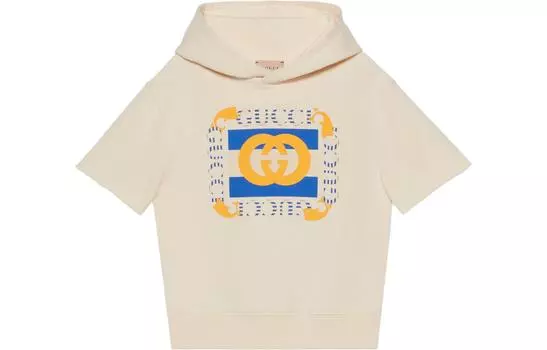 Толстовка детская Gucci, бежевый / желтый / синий