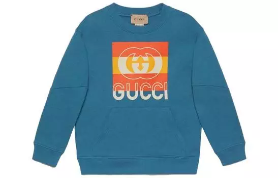 Детская толстовка Gucci, синий