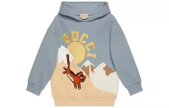 Детская толстовка Gucci, синий