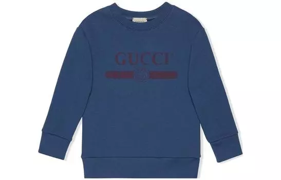Детская толстовка Gucci, синий