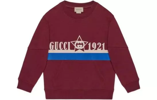 Толстовка детская Gucci, бордовый