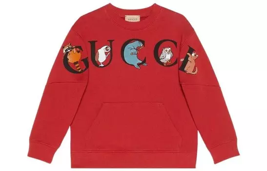 Детская толстовка Gucci, красный