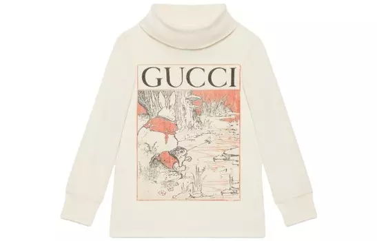 Детская толстовка Gucci, кремовый