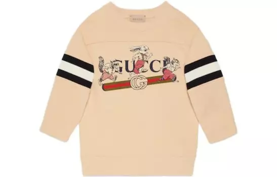 Детская толстовка Gucci, кремовый