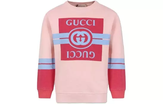 Детская толстовка Gucci, розовый