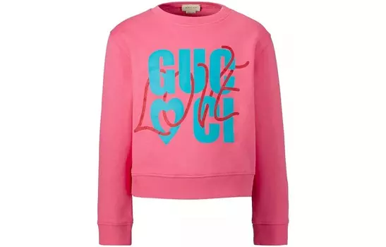 Детская толстовка Gucci, розовый