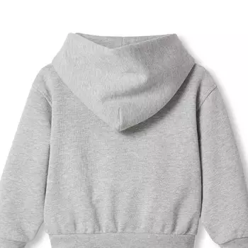 Толстовка детская Gucci с принтом, серый