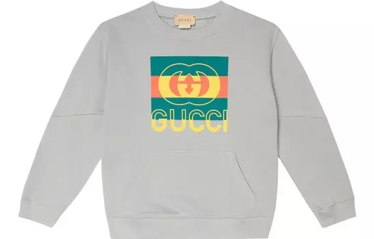 Детская толстовка Gucci, серый