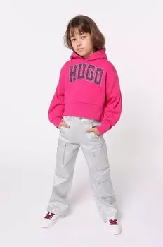 Детская толстовка HUGO, розовый