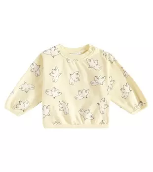 Детская толстовка из джерси с принтом Bobo Choses, желтый