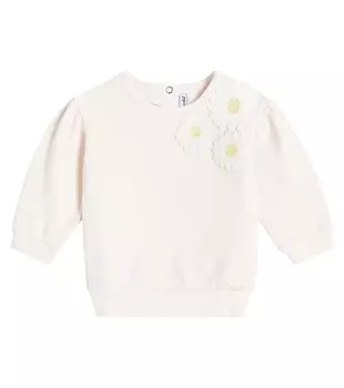 Детская толстовка из хлопкового джерси Tartine Et Chocolat, розовый