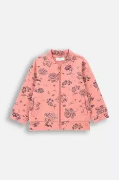 Детская толстовка из крокодила Coccodrillo, розовый