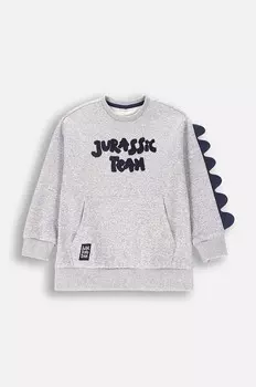 Детская толстовка из крокодила Coccodrillo, серый