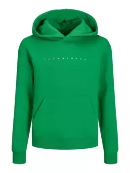 Детская толстовка Jack & Jones "JJESTAR JJ SWEAT HOOD NOOS JNR" Jack & Jones Junior, зеленый