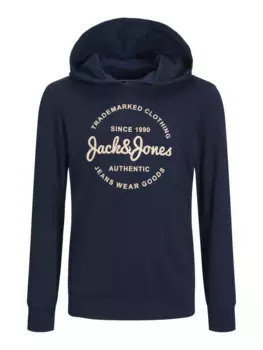 Детская толстовка Jack & Jones "JJFOREST SWEAT HOOD JNR" Jack & Jones Junior, синий