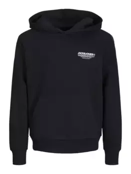 Детская толстовка Jack & Jones "JJOLIVE SWEAT HOOD JNR" Jack & Jones Junior, черный