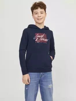 Детская толстовка Jack & Jones "JJZURI SWEAT HOOD JNR" Jack & Jones Junior, синий