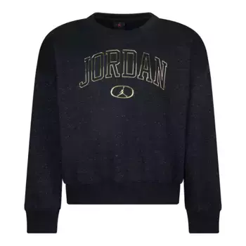 Детская толстовка Jdg 1st Baby Blue Crew Jordan, черный