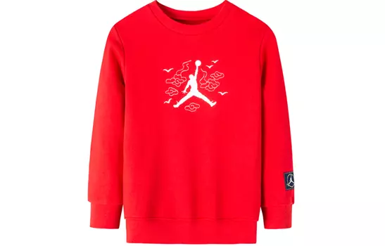 Детская толстовка Jordan, цвет College Red
